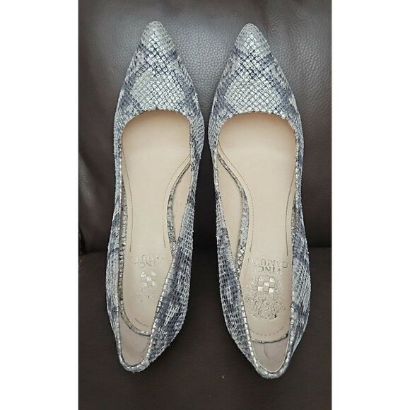 Vince Camuto KAIN Snakeskin Print High Heels Shoes Women's Size 8.5 - Picture 5 of 8